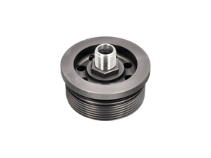 Spin on oil filter adapter for MY97-08 engines
