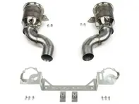 Sport Catalytic Converters with GT2RS Style Outlets. Porsche 992 Twin Turbo / Twin Turbo S - 992254400D, 992254400NX, 992254400DX, 992254450D, 992254450N, 992254450NX, 992254450DX
