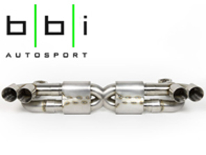 BBi Autosport exhaust system. Porsche 997.1 Turbo