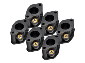 Intake manifold flanges set of 6. Porsche 930 Turbo / 964 Turbo - 93011014103