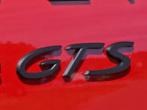 GTS - Matt Black rear badge for Porsche 95B.1 Macan GTS - 95B853675E