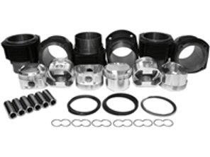 Big bore cylinder and JE piston kit 92mm, Hi comp. Porsche 911S 2.7L - 00891192SJE, 008 911 92S JE