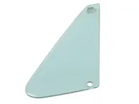 Front 1/4 window glass, Green Tint. Porsche 911/912 65-73 TARGA - 90154250245, 90154250145
