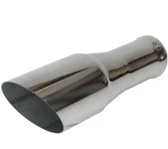 Exhaust tail pipes 102mm Outlet for Porsche 964 - 1620701000, 92.240S, 92240S, 96411124903 - 1620701000