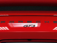 'PORSCHE GT3' Black Rear Badge for Porsche 991.2 - 99104480386041