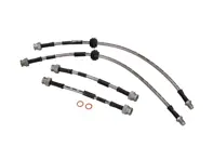 Goodridge stainless steel brake hoses. Porsche 944 / 944 S / 944 S2 / 944 Turbo - 477611071B, 944611071F