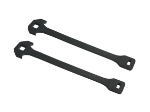Air filter housing strap kit. Porsche 928 turbo / 928 - 92811036301, 92811036300, 93111020500