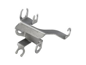 Bracket For Brake Hose, Front. Porsche 9PA (955) Cayenne 2003-06 / 9PA.1 (957) Cayenne 2007-10 - 95535550, 95535550200, 95535550210, 95535550211, 95535550100, 95535550110, 95535550111