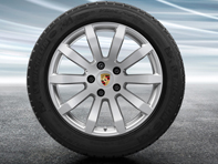 19' Cayenne S Alloy Wheels & Winter Tyres Original Porsche - 9Y0044610A