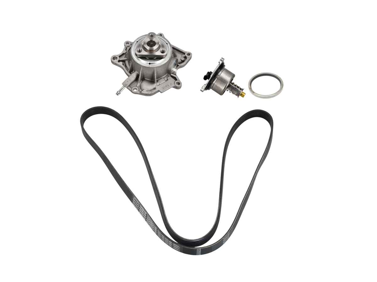 A-Premium Engine Water Pump With Gasket Compatible With Porsche 944 1983 1988 L4 2 5l Petrol