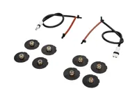 REAR Brake wire sensors and shims kit for Porsche 996 Turbo / 996 C4S - 99635208602, 99635208600, 99661236501