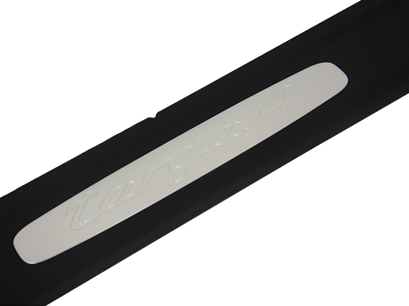 Side Sill Trim Black Plastic with Logo Porsche 997 Carrera MKI