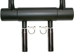 Exhaust Muffler / Silencer Rear box. Porsche 912 USA - 1620603200, PO-92105, 61611101005