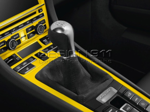 Gear Lever in BLACK ALCANTARA. Porsche 991 - 99142499000