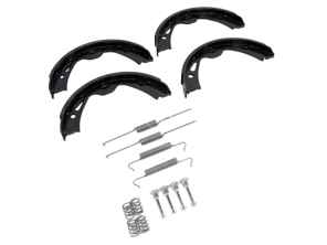 Handbrake Shoe and Hardware Kit. Porsche 958 Cayenne - 95835294500, 95835292500, 9Y0698533AA, 9Y0698533B, 9Y0698533AB