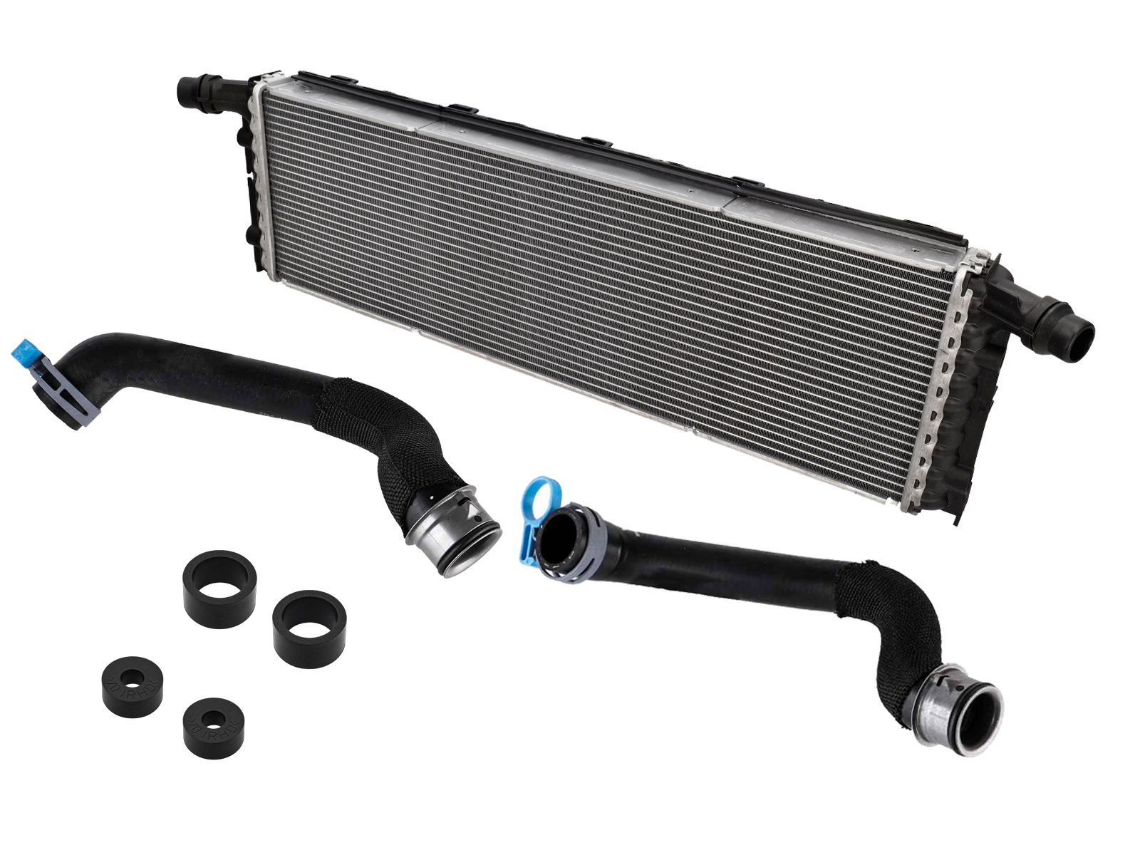 Radiator and pipes replacement kit for Porsche 991.2 GT3 / GT3 RS 2017-19 / 982 Spyder / 982 GT4 - 99110613801, 99110613802, 99110664891, 99110664991, 99110653802, 99110653701