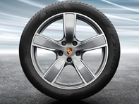 20' Cayenne Sport Classic Alloy Wheels & Summer Tyres Original Porsche - 9Y0044661D
