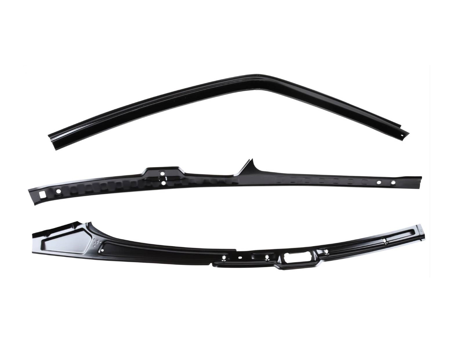 Inner Door Top Rail Strips For Porsche 911 1964-73 Coupe/Targa – LHD/RHD – Bamboli Ltd BB110DBW1P911