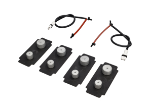 FRONT Brake wire sensors and shims kit Porsche 996 Turbo / 996 C4S - 99661236501, 99635108901