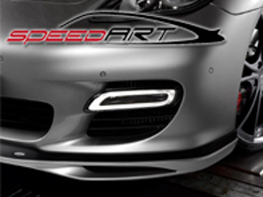 Front Bumper Chin Spoiler SpeedART. Porsche Panamera