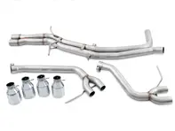 AWE Touring edition exhaust system with Silver tips for Porsche Macan S / GTS / Turbo - 3015-42068