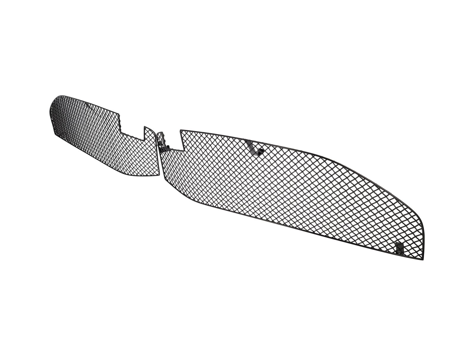 ZUNSPORT ZPR80419 ZPR80419B Front Bumper outer grill set stainless