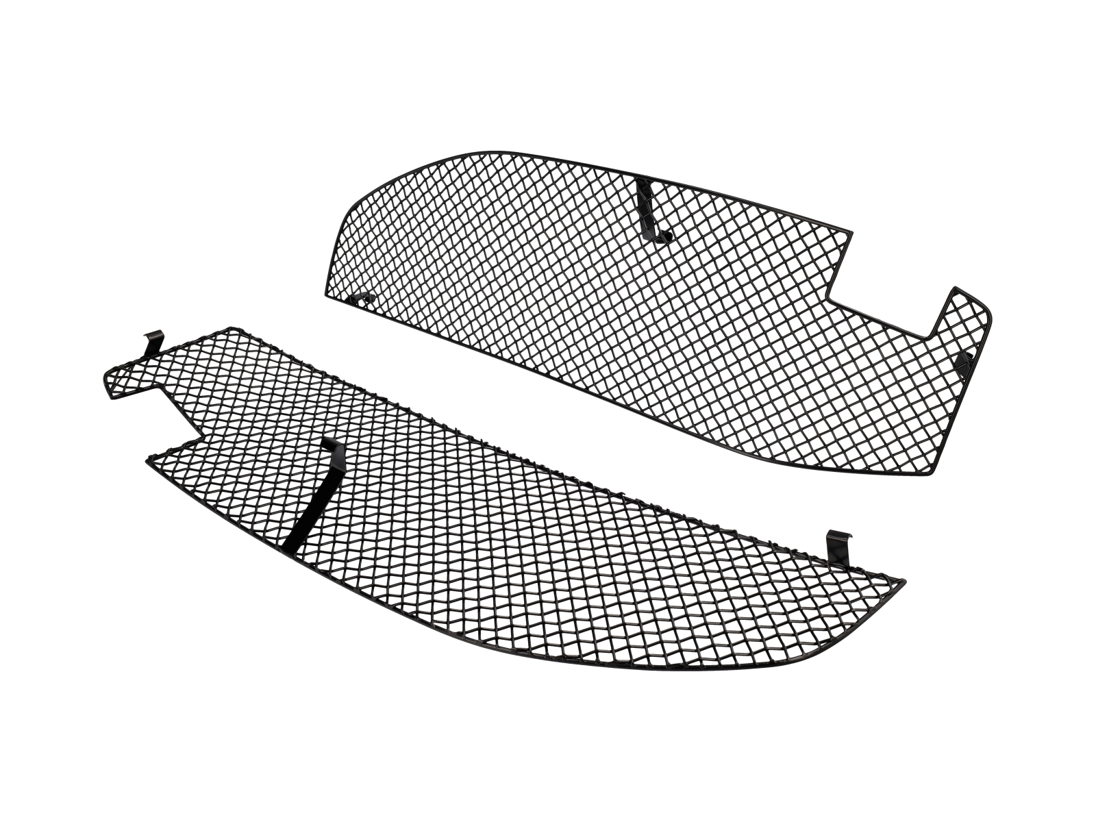 ZUNSPORT ZPR80419 ZPR80419B Front Bumper outer grill set stainless