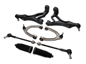 Suspension control arms + Track rods joints & bellows. Porsche Cayenne 955 - 95534101733, 95534101833, 95534102702, 95534703122, 95534703222, 95534719110
