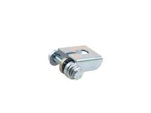 Retaining bracket with fixings front fog lamp. Porsche 914 1970-76 - 91463102910, 91463103010 - LTG14.1.102, LTG14.1.101