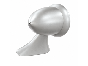 Aluminium Aero Bullet Mirror - Longhood / Universal 3.0, in Silver. Porsche 911 / 912 1965–74 - 91173102010, 91173111600, 90173111101 - AeroBulletDriverSilver_LonghoodUniversal RHD, AeroBulletDriverSilver_LonghoodUniversal LHD, AeroBulletPairSilver_LonghoodUniversal