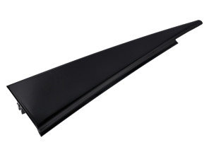 Rear door corner trim cover, Gloss Black. Porsche 955 Cayenne / 957 Cayenne - 955533267034W9, 955533268034W9