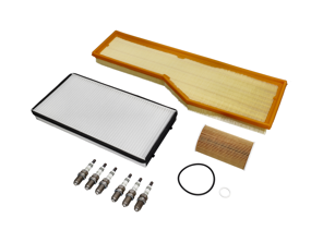 Service maintenance kit for Porsche 996 Carrera 3.6L C/2, C/4, C4S  Oil, Air Filters,  Spark plugs, + More - 99611013152, 99611013151, 90012310630, 99610722560, 99917022390, 99657221902, 00004400204
