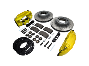 Brake Caliper & Disc 'Big Yellows' Front Upgrade Kit for Porsche 911 - FVD351964499ALU
