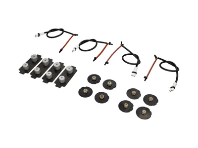 Brake wire sensors and shims package Porsche 996 front & rear - 99635208600, 99635208602, 99635108802, 99661236501, 99761267701, 96435209600, 92835209600, 96435209602, 99635208601, 96435209601, 92835209601, 96435209603, 99635108801, 99661236500, 99761267700, 99661234700 - 99635108802, 99635208602, 99635208600, 99661236501