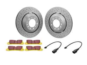 FRONT Sports Brake Disc and Pads Set. Porsche 991.2 Cararre / Targa 2S / C4S / GTS - 9P1615301, 9P1615301J, 9P1615302, 9P1615302J, 99135194902, 99135194903, 99135194904, 99160918100