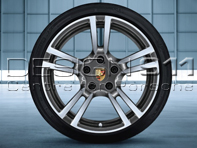 20' Panamera Turbo II Alloy Wheels & Tyres Original Porsche - 97004460208, 97004460248