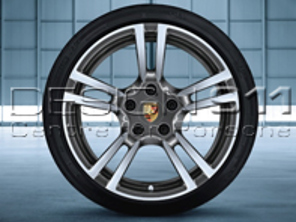 20' Panamera Turbo II Alloy Wheels & Tyres Original Porsche - 97004460208, 97004460248