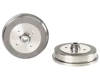 Brake drum rotor. Rear. Porsche 924 - 477501615A, 92435203100, 14472410