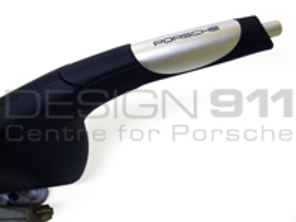 Handbrake Leather with Porsche logo. Porsche 996 / 986 - 99642498023, 996424980238YR, 99642498023B50