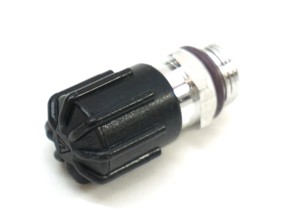 Air Conditioning Low Pressure Line (Small) Valve. Porsche 986/987 Boxster / 987 Cayman / 996 / 997 - 99657346500