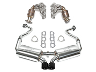 Exhaust Sport Performance Package. Porsche 981 Boxster / 981C Cayman - 98111192101, 98111192201, 98111192104, 98111192204, 98111122101, 98111123100, 98111123100, 98111132100, 98111142100, 98111143100, 98111122201, 98111123200, 98111132200, 98111142200