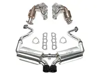 Exhaust Sport Performance Package. Porsche 981 Boxster / 981C Cayman - 98111192101, 98111192201, 98111192104, 98111192204, 98111122101, 98111123100, 98111123100, 98111132100, 98111142100, 98111143100, 98111122201, 98111123200, 98111132200, 98111142200