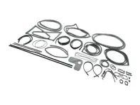 Restoration Rubber Seals Kit. Porsche 911 Coupe Widebody / 930 Turbo >> 1985