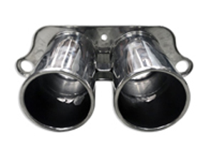 Exhaust tail pipe Porsche 911 GT3 GT3 RS and 911 R polished - 99111125391, 99111125395 - TSPO99112.023.A