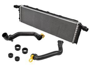 Radiator and pipes replacement kit for Porsche 991.1 GT3 / RS 2014-16 - 99110613801, 99110613802, 99110664881, 99110664981, 99110653802, 99110653701