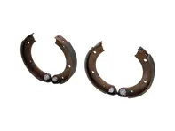 Handbrake shoes, SET OF 4. Porsche 911 1969-89 - 91135209710, PCG35209711 - 1663900110, 352911001