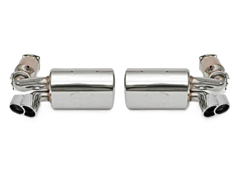Fabspeed MILD Maxflo Performance Exhaust System. Porsche 996 Turbo (2000-2005) - 99611102775, 99611102776, 99611198775, 99611198777 - FS.POR.996T.MAXM, FS.POR.996T.MAXMX50