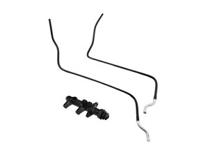 ATE brake master cylinder and connecting line kit LHD. Porsche 911 / 912 / 914 - PCG35506100, 90135506100, PCG35506300, 90135506300, 91435506300, PCG35506310, 90135501200