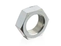 Alternator pulley hexagon nut, white galvanized. Porsche 911 / 928 - 90160390502