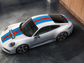 Martini Racing Design motor sports decorative sticker set. Porsche 992 Turbo - 992044802046
